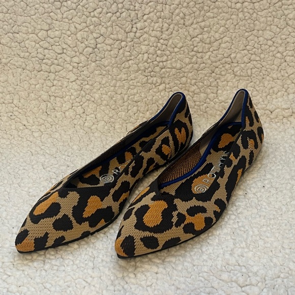 Rothy’s the Point Women’s Flats Dessert Cat - Picture 3 of 9